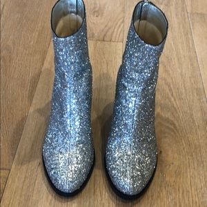 Jimmy Choo Easton Chai Glitter Bootie